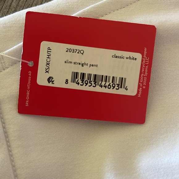 Spanx Ankle Pants Slim Straight Shaping Elastic Waist PXS - Picture 5 of 7